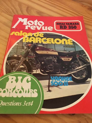 Moto revue 1973 - moto, n°
