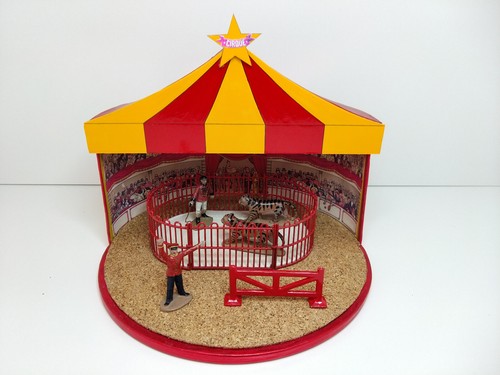 Diorama cirque chapiteau - diorama,