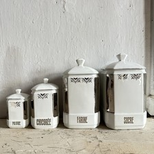 4 Pots De Rangement Épices