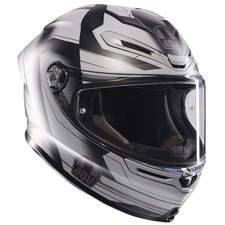 Casque de moto AGV K6 S casque intégral ultrasonique mat noir/gris Pinlock...