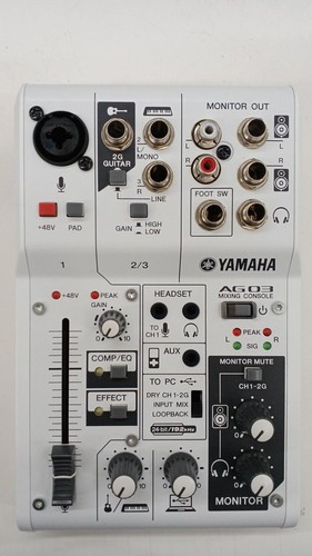 Yamaha ag03 usb - yamaha,
