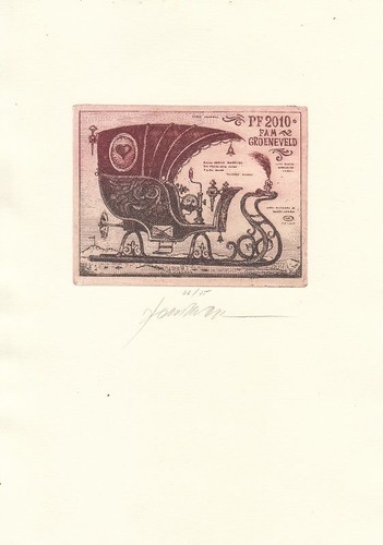 Vœu nouvel gravure - du, an