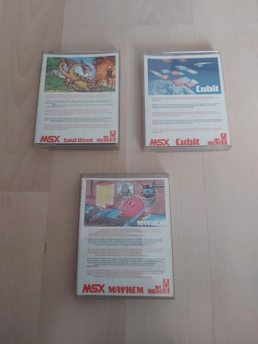 Lot jeux msx cassette - de, 3