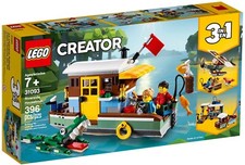 ♣ LEGO CREATOR 31093 - LA PENICHE AU BORD DU FLEUVE / HOUSEBOAT - NEUF NEW ♣