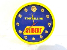 Antique Vintage Tortellini Alibert POS Advertising Clock Pendulum
