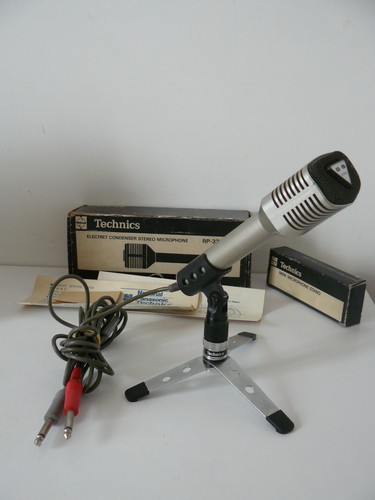 Microphone vintage technics - vintage,