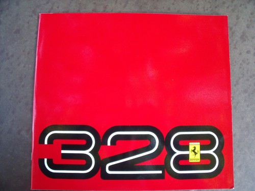 Ferrari 328 1988 prospectus - ferrari,