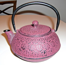 Théière en fonte avec filtre