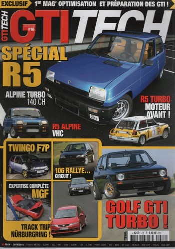 Gti tech twingo 16s golf - tech,