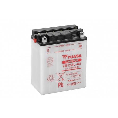 Batterie moto yuasa yb12al - batterie,