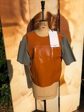 Haut en cuir verni édition