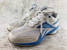 REEBOK SmoothFit EasyTone Sneakers V57032 White Blue Toning Sneakers Size 9 / 40