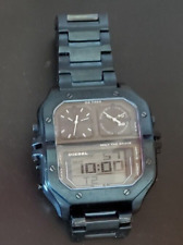 Diesel Men's Clasher DZ7464 Navy Analog Digital Stainless Steel Men Watch W1