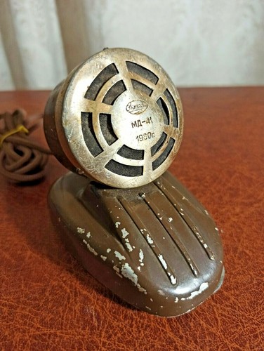 Microphone soviétique oktava - soviétique.,