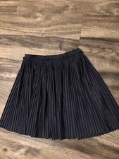 Zara Girls Navy Pleated Skirt