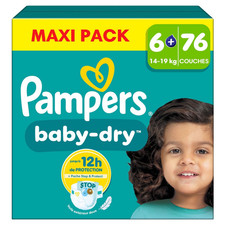 Pampers Baby Dry Taille 6+