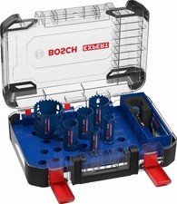 Coffret de 6 scies trépan Expert Tough Material BOSCH Ø 22/25/35/40/51/68 mm -