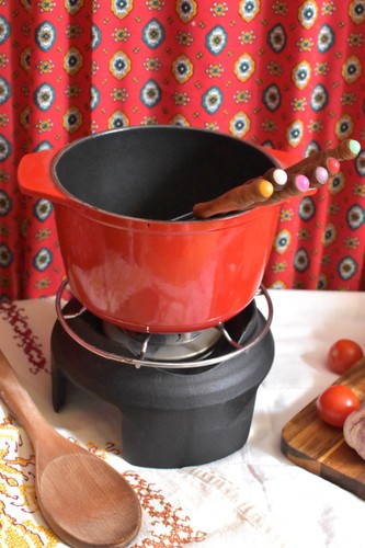 Service fondue complet - service,