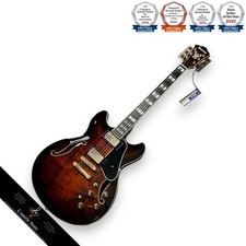 Guitare jazz semi-creuse