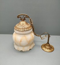 Lustre à globe renflé Murano