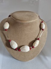 Vintage Fancy Summer Necklace in Natural Shells Ref H610