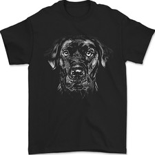 A Labrador Retriever Dog Mens T-Shirt 100% Cotton