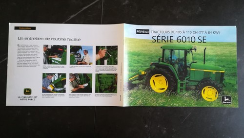 Brochure tracteur john - tracteur, deere