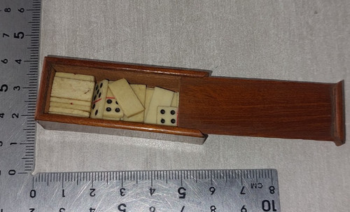 Ancien jeu domino miniature - ancien,