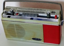 Transistor Optalix Dolorès rouge de 1965