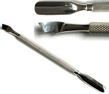 Gouge Pusher Cure-Ongles Repousse Peau Kit Manucure et Pédicure