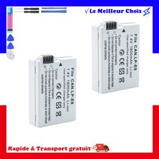 2x Batterie LP-E8 LPE8 pour