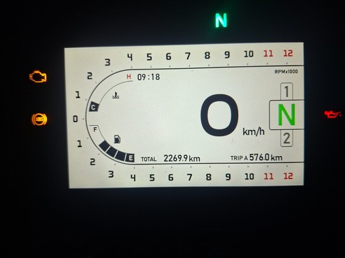 Compteur 2270 kms - kms, benelli