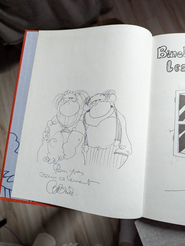 Autographe dedicace dessin - bd,