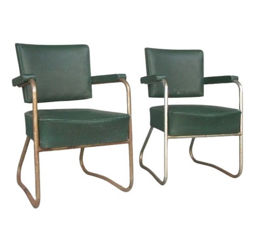 Fauteuils moderniste tubulaire - moderniste,