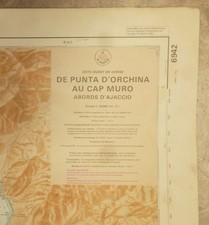 CORSICAN MARINE MAPS (3) EPSHOM 1988,1989