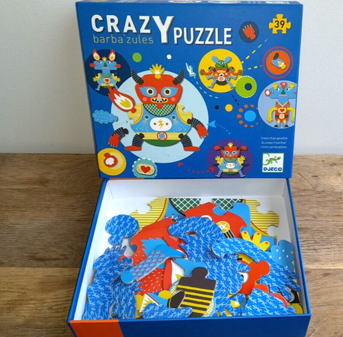 Crazy puzzle barba zules djeco - puzzle,