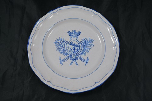 Ancienne assiette faience - en,