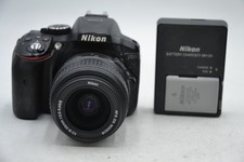 Nikon D5300 Silver Digital SLR Camera with 18-55mm Lens (Shutter count 57,905)