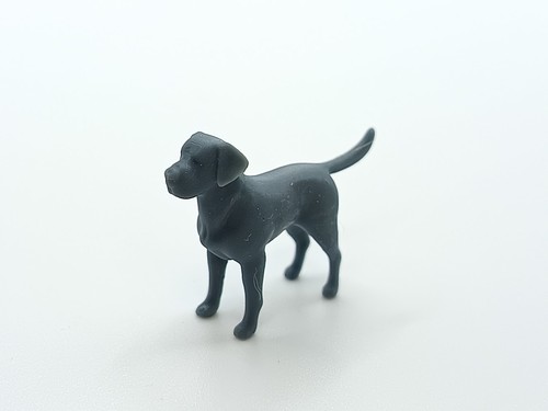 Diorama labrador résine - diorama,