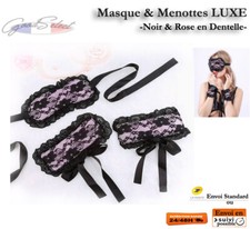 Masque + menottes LUXE