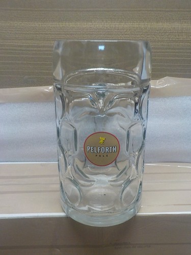 Chope verre litre biere - ,