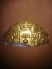 Plaque de casque Pompier N2