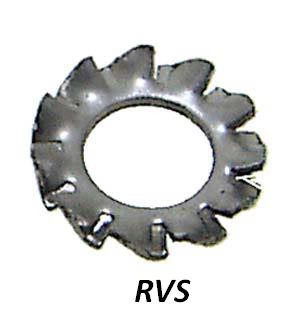 Bofix tandveerring rvs per - m4,