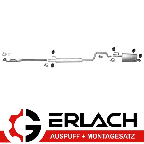 Pot échappement pour opel - pot,