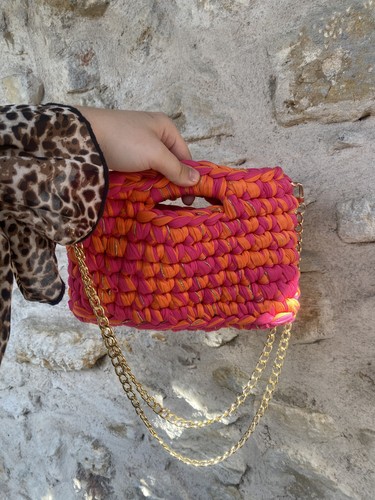 Sac crochet fait main - en,