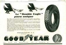 Vintage Good Year 1929 Magazine Issue Unique Tire Advertising