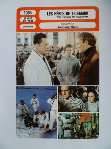 Carte fiche cinema - carte, 1965