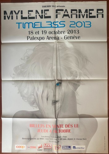 Affiche concert mylene farmer - concert,