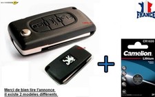 Coque clé pour Peugeot 107