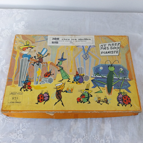 Ancien puzzle bois jouets vera - ancien,